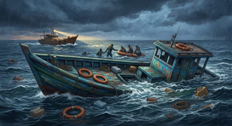 Begini Kronologi Tenggelamnya Kapal Pompong di Pelabuhan Tanjung Buton Siak