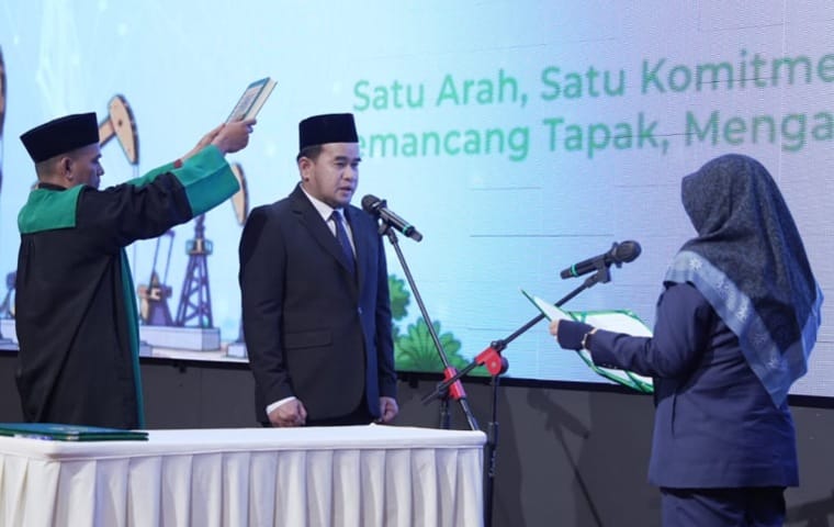Direktur Baru BSP Dilantik, Bupati Siak Minta Segera Tuntaskan Tiga Agenda Strategis