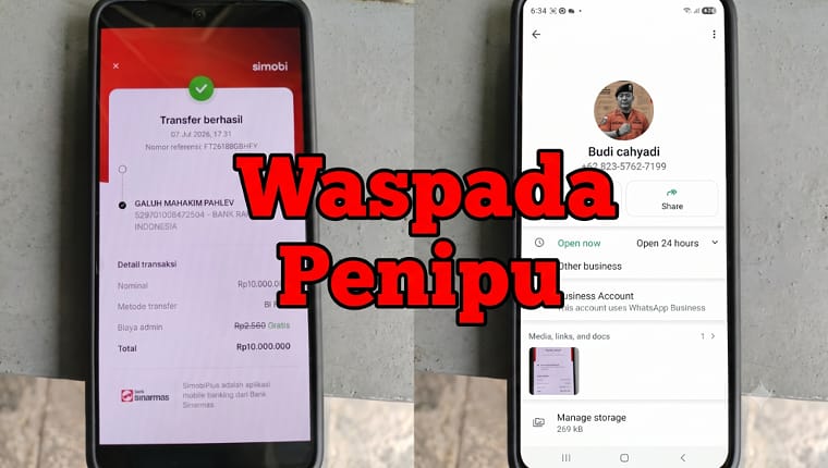 Penipu Catut Nama Kepala SAR Pekanbaru, Korban Transfer Uang Rp10 Juta