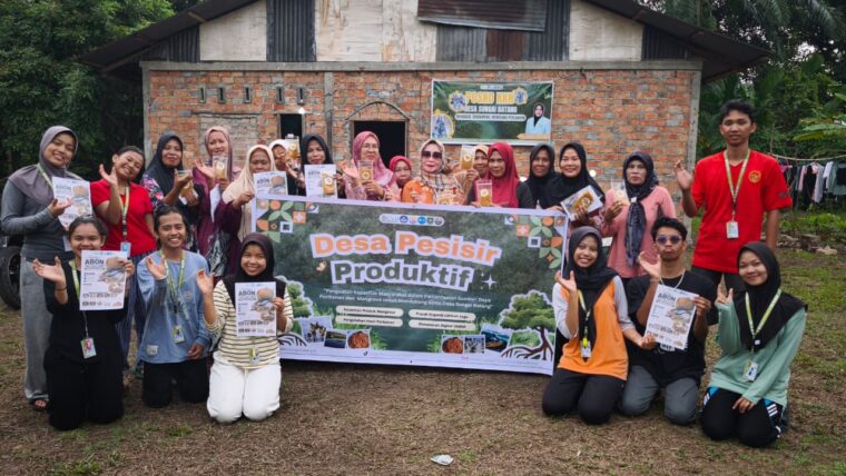 Mahasiswa Kukerta UNRI Sulap Ikan Lomek Jadi Abon Bernilai Ekonomi Tinggi di Bengkalis