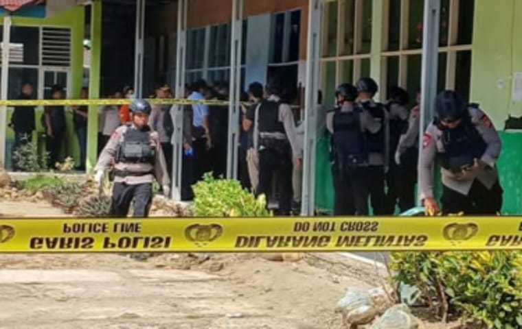 Bom Rakitan Meledak di MAN 3 Padang, Suasana Sekolah Mendadak Mencekam
