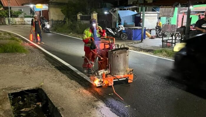 Tuntas Diaspal, Jalan Cendrawasih di Pekanbaru Kini Mulus 657 Meter