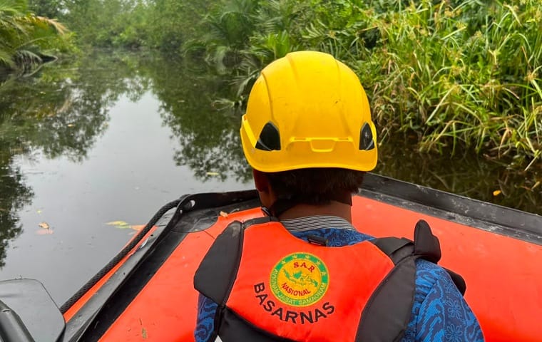 Diduga Diterkam Buaya, Pemuda 21 Tahun Hilang di Muara Sungai Mampu Dumai