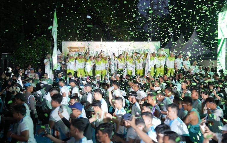 15.080 Pelari Padati Pekanbaru, Riau Bhayangkara Run 2026 Sukses Digelar