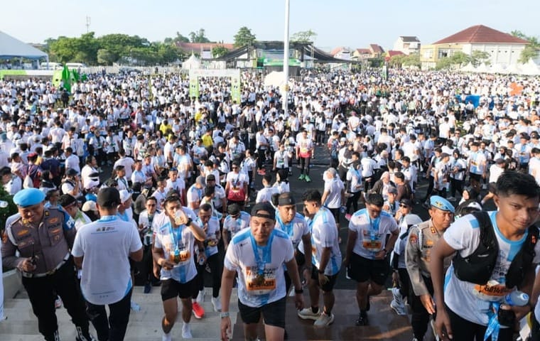 Berakhir Sukses, Riau Bhayangkara Run 2026 Perkuat Citra Riau sebagai Destinasi Sport Tourism Unggulan