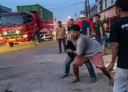 Viral! 4 Pria Berkelahi di SPBU Balam Rohil, Diduga Dipicu Antrean Solar Bersubsidi