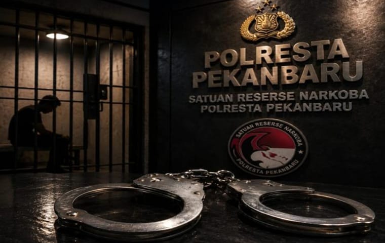 Ternyata Pengedar Sabu di Jalan Durian Pekanbaru Terungkap Berkat Laporan Warga
