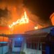 Kantor Inspektorat dan Bapenda Padang Terbakar
