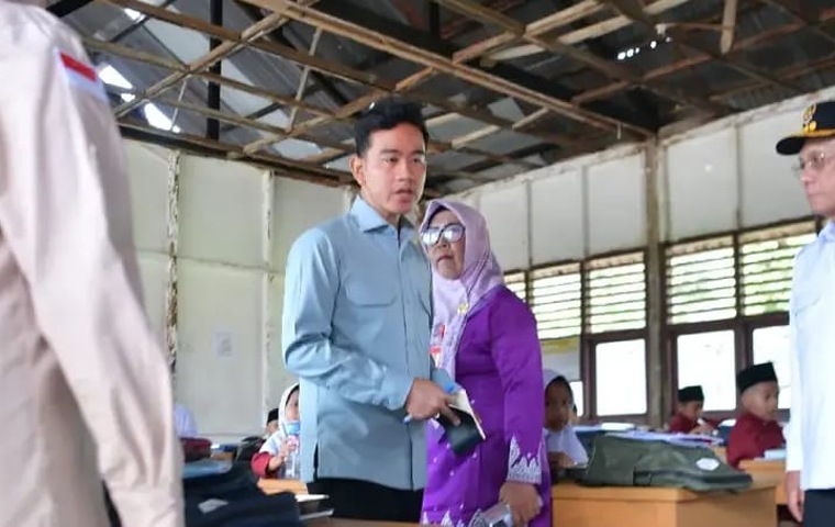 Cerita di Balik Kunjungan Wapres RI Gibran ke Rohil Ternyata Berawal dari Curhatan Guru di Instagram
