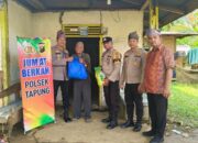 Jumat Berkah Polsek Tapung, Sepaket Sembako Hadirkan Harapan bagi Lansia