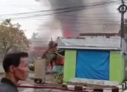 Kebakaran Hebat di Depan Kantor Wali Kota Solok, Penyebab Masih Diselidiki
