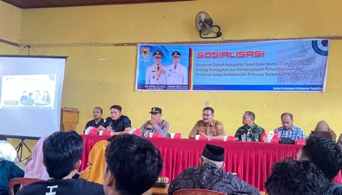 Kesbangpol: Tanah Datar Darurat Narkoba, BNN Sebut Tanjung Baru Masuk Garis Merah