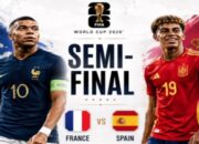 Jadwal Prancis Vs Spanyol di Semifinal Piala Dunia 2026, Kick-off 02.00 WIB