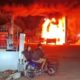 Detik-detik SPBU di Jalan Kulim Pekanbaru Terbakar, Api Diduga Berasal dari Mobil yang Sedang Isi BBM