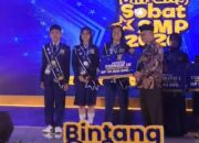 Siswa SMPN 2 Padang Raih Terbaik I Bintang Sobat SMP Tingkat Nasional 2026
