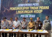 Kapolda Riau Tinjau Lokasi, Polda Ungkap Dua Kasus Perusakan Mangrove dan Perambahan Hutan 118 Hektare di Rohil