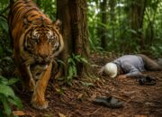 Tragis, Pekerja Tewas Diduga Diterkam Harimau Sumatera di Pelalawan
