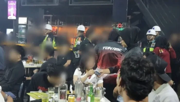 Operasi Yustisi di Tempat Hiburan Malam Padang, 9 Pengunjung Tanpa KTP Diamankan