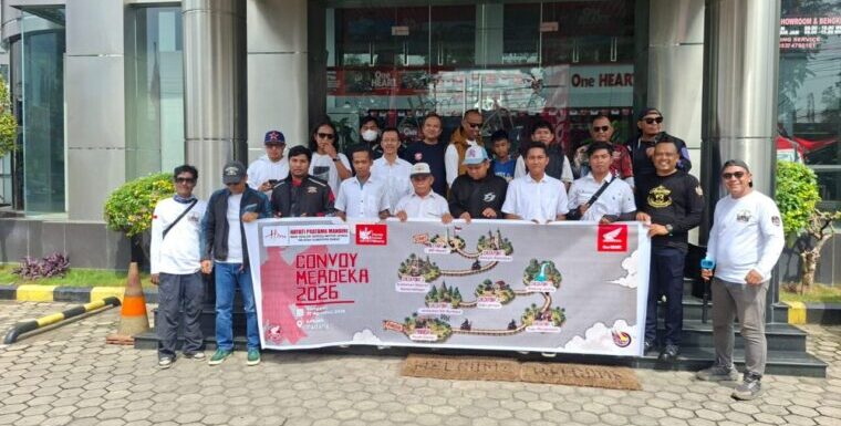 Honda Hayati Gelar Convoy Merdeka dan Berbagi Bersama Veteran