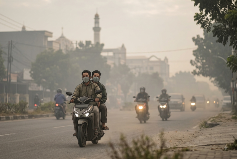 Udara Pekanbaru Masuk Kategori Tidak Sehat, PDPI Riau Minta Warga Waspada
