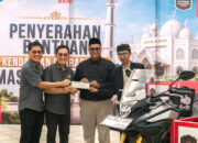 Wujud Kepedulian untuk Rumah Ibadah, Honda Hayati Serahkan Becak Motor ke Masjid Al Hakim