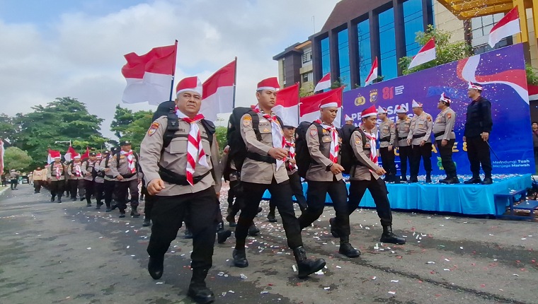 Resmi Kirim Tim Ekspedisi Merah Putih ke 17 Desa Terluar, Begini Pesan Kapolda Riau