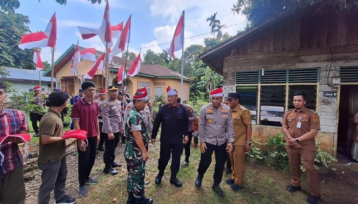 Tim Ekspedisi Merah Putih Polda Riau Hadir di Okura, Layani Kesehatan Gratis dan Serap Aspirasi Warga