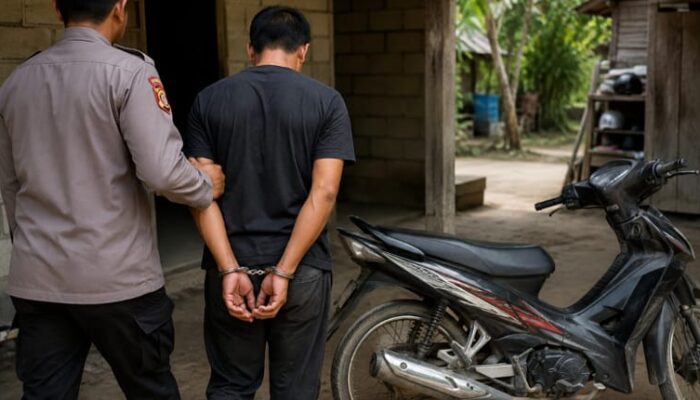 Kabur ke Payakumbuh, DPO Kasus Begal Motor Ditangkap Polisi