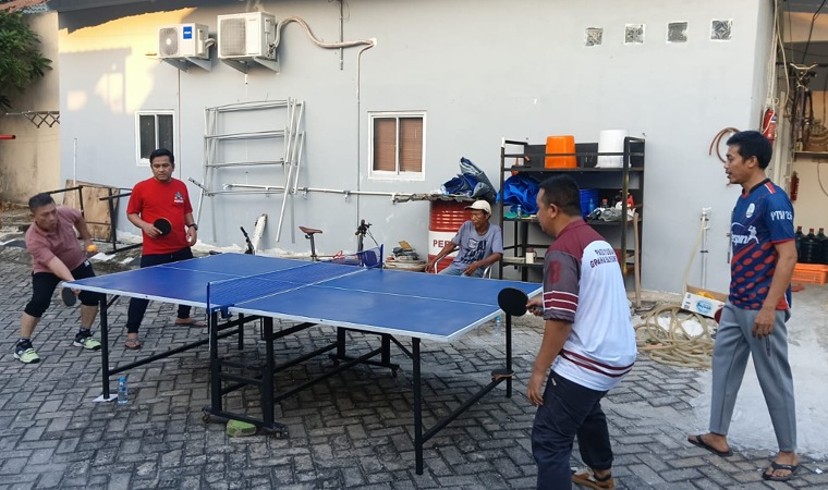 Dari Pingpong hingga Domino, Warga Graha Sakuntala Semarakkan HUT ke-81 RI hingga Tengah Malam