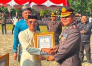 Kapolda Riau Beri Penghargaan kepada 355 Personel dan Mitra Ekspedisi Merah Putih Presisi