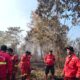 Di Tengah Kepungan Karhutla, Manggala Agni Tetap Kibarkan Merah Putih di Lokasi Pemadaman