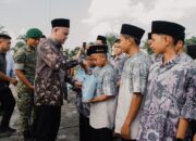 Momen HUT RI, Elang 3 Hambalang Riau Gelar Zikir Akbar dan Bagikan 1.000 Paket Sembako di Kampar
