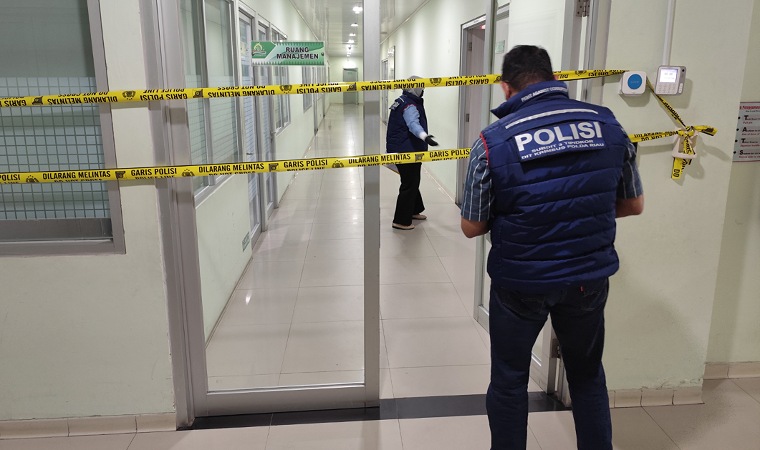 Polda Riau Geledah RSD Madani Pekanbaru