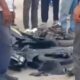 Pengendara Motor Jatuh ke Kolong Truk Tangki di Jalan Kubang Raya Kampar