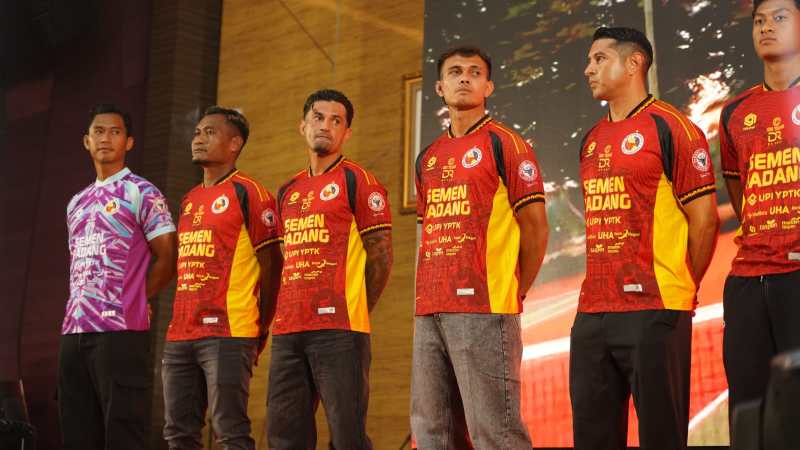 Semen Padang FC Launching Tim dan Jersey Baru, Bidik Juara Liga 2