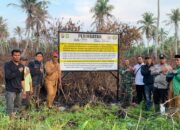 Lahan Bekas Terbakar Dipasangi Plang Larangan, Polda Riau Putus Keuntungan dari Karhutla