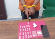 Sabu Dibagi 21 Paket, Pria di Kampa Diciduk Unit Reskrim Polsek Tambang 