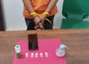 Lima Paket Sabu Disimpan dalam Botol, Pria di Kampa Diciduk Unit Reskrim Polsek Tambang 