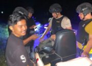 Tim Raga Polres Kampar Sasar Titik Rawan dan Kerumunan Pemuda