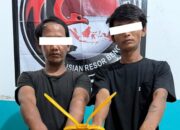 Sabu 1,12 Gram Disita, Dua Pria Positif Narkoba Diciduk Satresnarkoba Polres Bengkalis
