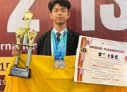 Dari Rumbio Jaya ke Panggung Dunia, Ebel Bawa Nama Kampar di Ajang Internasional