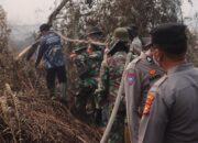 283 Personel Perang Melawan Bara Karhutla di Gambut Rimbo Panjang