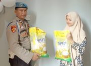 Polsek Batu Hampar Gandeng Bulog, 400 Karung Beras Murah Diburu Warga