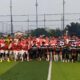 Seru! Presiden PKS AMY Adu Skill dengan PWI Riau, Laga Mini Soccer Berakhir 4-4