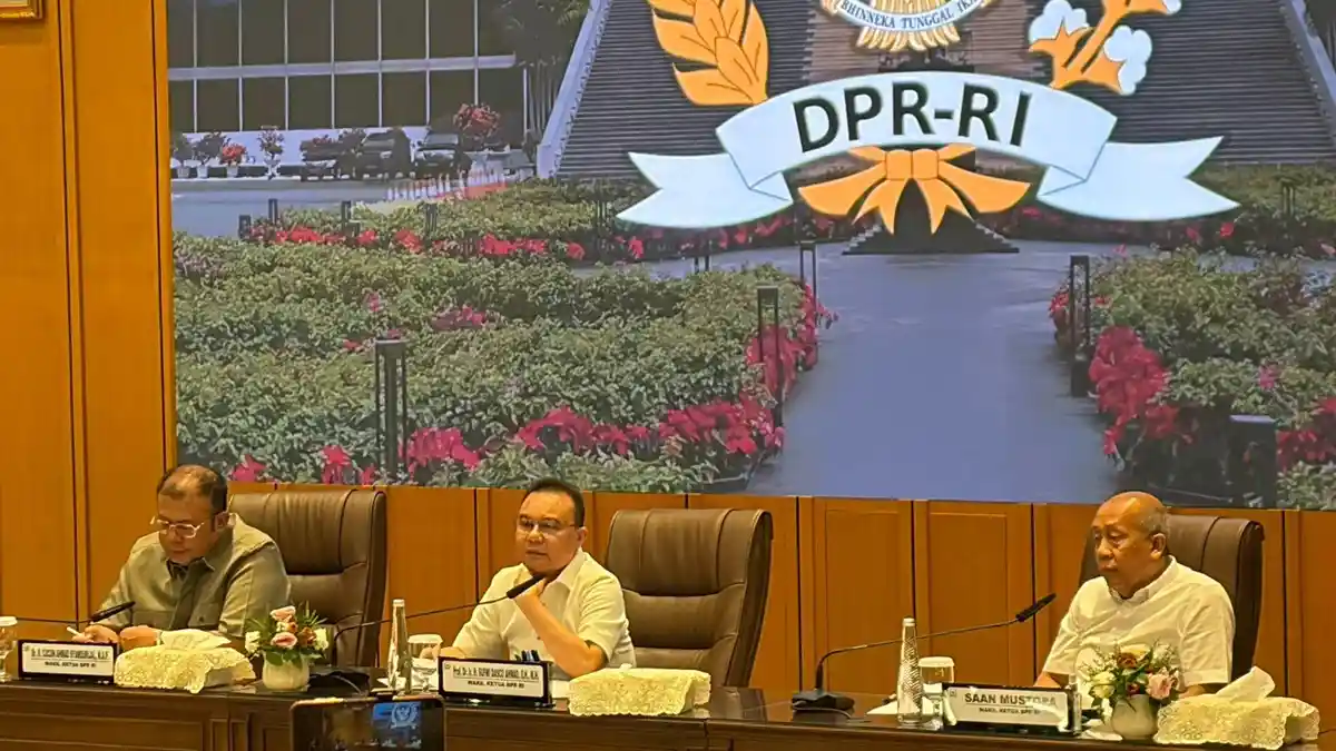 Pimpinan DPR Siap Mundur Jika RUU Perampasan Aset Tak Disahkan 15 Desember. (Foto: Tribunnews/Chaerul Umam)