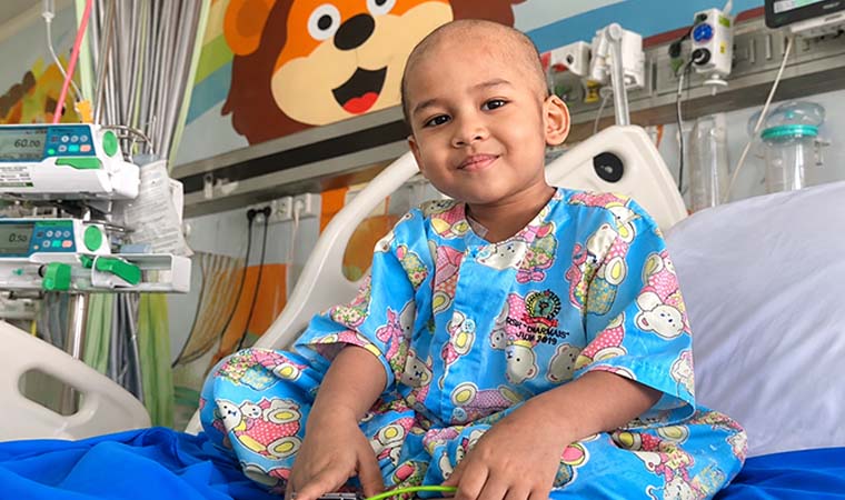Perjuangan Kalandra, Bocah 4 Tahun dari Bukittinggi yang Berjuang Melawan Leukemia Langka
