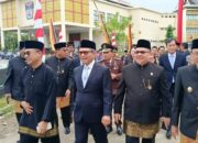 Ketua DPRD Sumbar Muhidi Hadiri Rapat Paripurna Hari Jadi Kota Padang Ke-357 Tahun