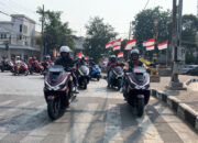 Cinta Indonesia, Ribuan Bikers Honda PCX Konvoi Simpatik Rayakan HUT RI ke-81