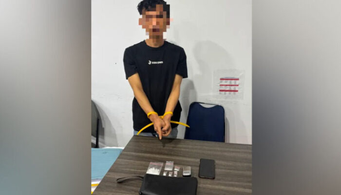 Polisi Tangkap Pria di Bukittinggi, 6 Paket Sabu Disimpan dalam Dompet