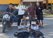 Tim Klewang Tangkap 2 Terduga Curanmor di Padang, Keduanya Ditemukan Sedang Tidur